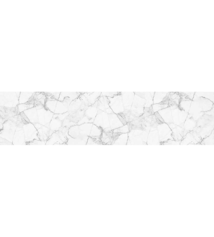 Paraschizzi Adesivo In Pvc Marmo Bianco, 260x60 Cm in vendita online