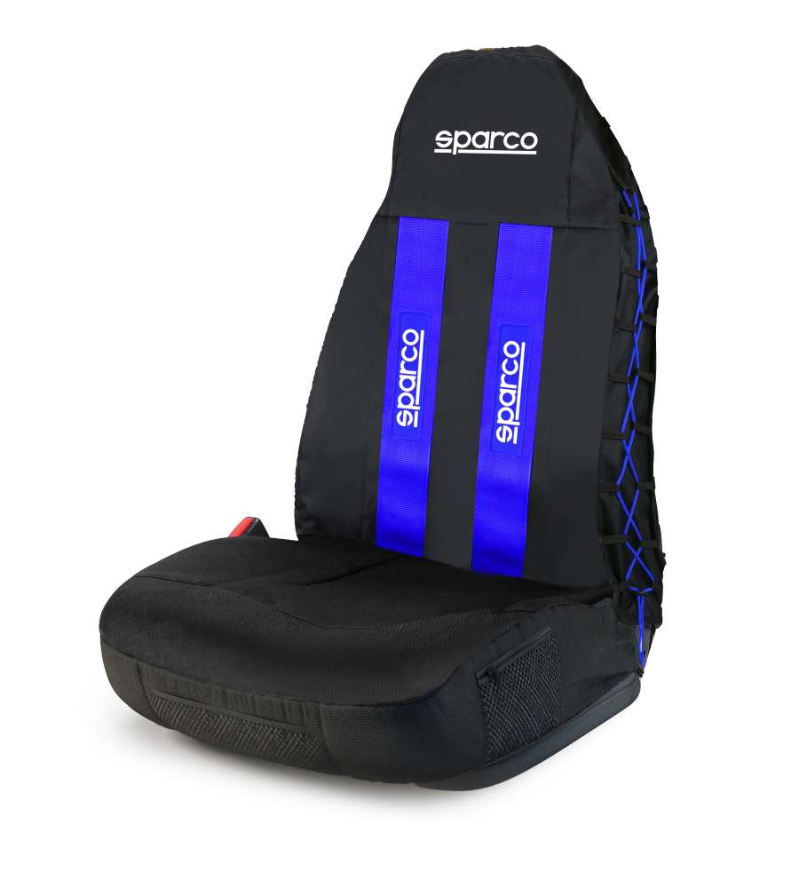Coprisedile 3d Sparco Seat Cover Universale Colore Blu in vendita online