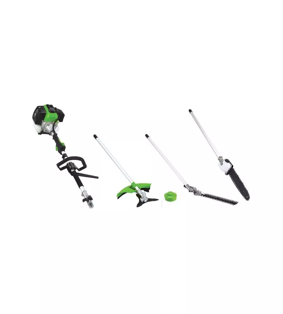 Decespugliatore a scoppio multifunzione 4 in 1 supherba "sh43f" 2t 43 cc