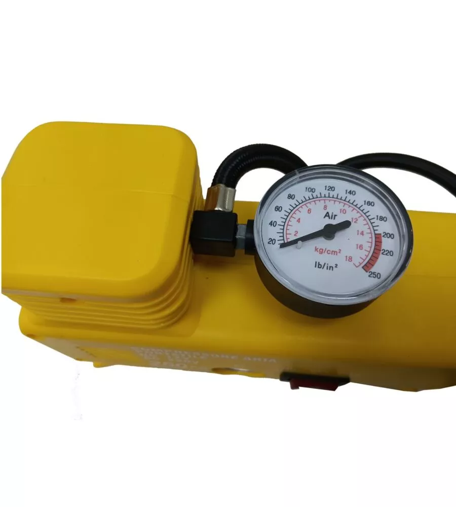 Compressore aria portatile system+ 12v/220v