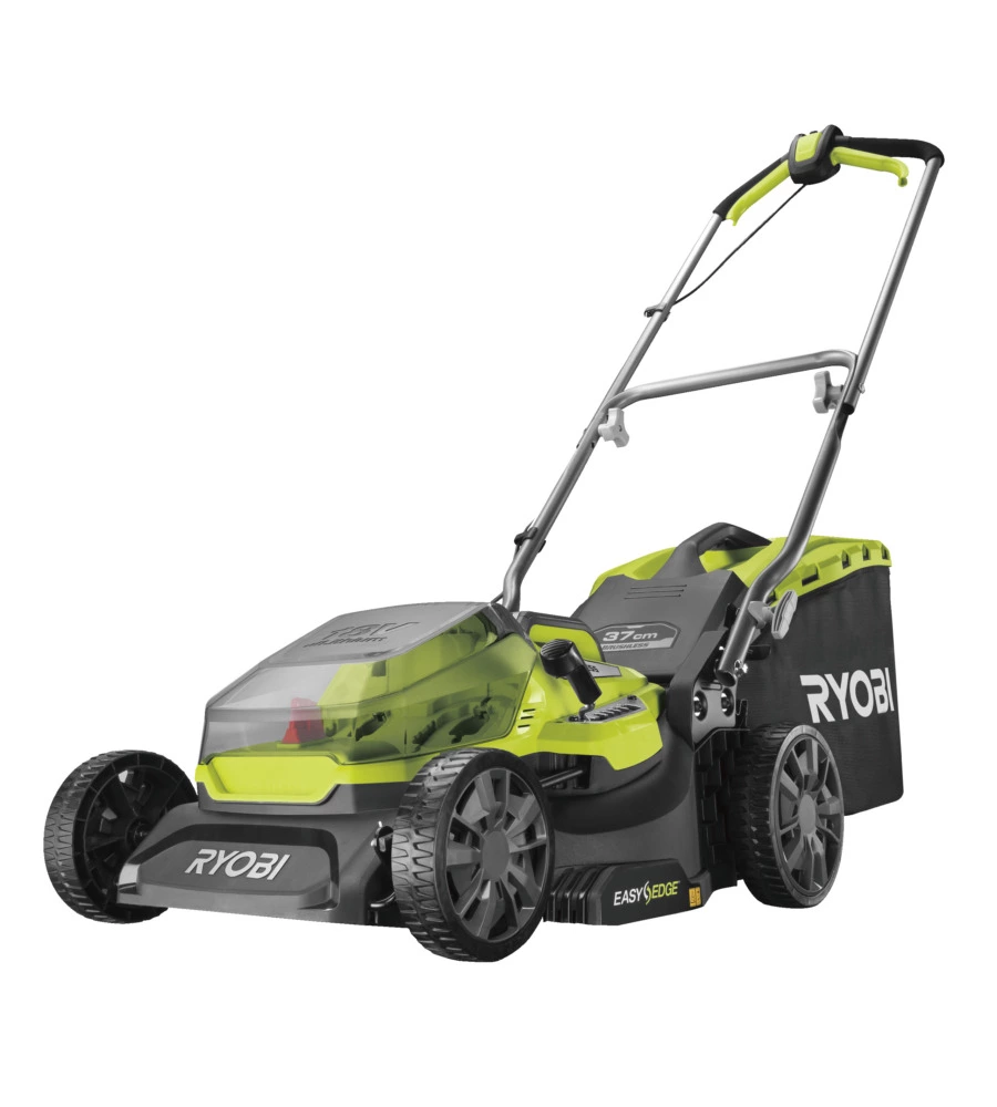 Tagliaerba a batteria ryobi "ry18lmx37a-150" taglio 37cm 18v, batteria 5.0ah inclusa