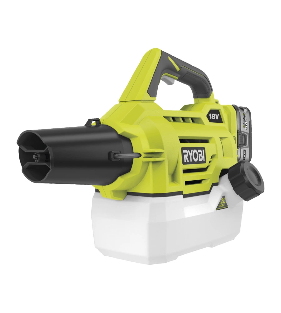 Atomizzatore a batteria ryobi "ry18fga" 18v, batteria 2ah inclusa