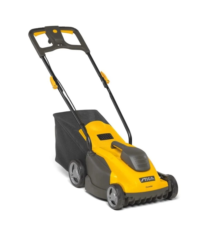 Tagliaerba elettrico stiga  "essential combi 336c"  taglio 34cm 1400 w