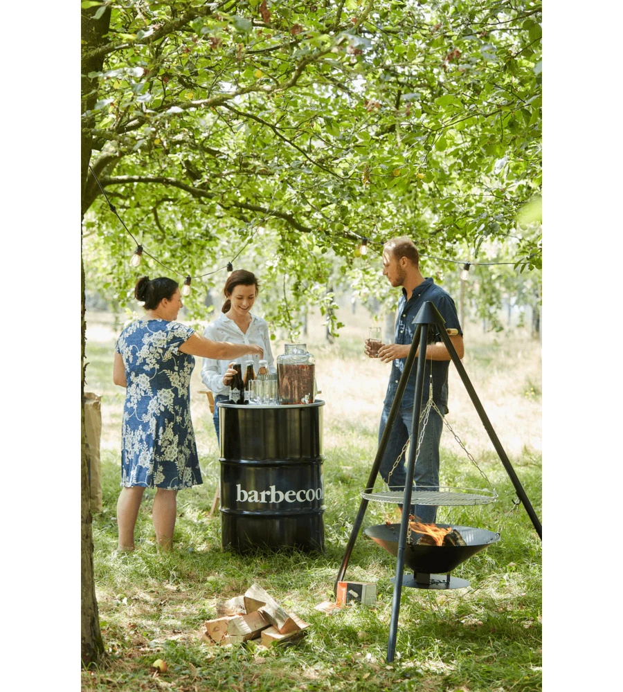 Barbecue a carbone barbecook "edson" nero diametro 47,5 cm