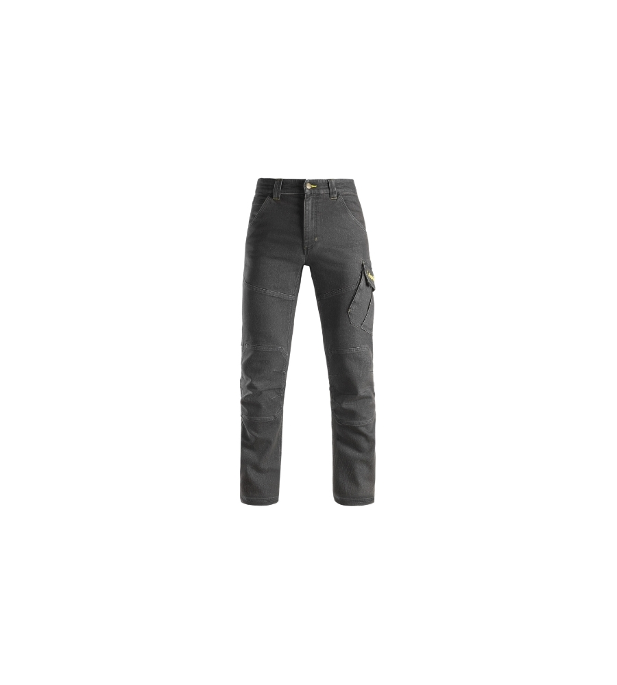 Kapriol jeans da lavoro "nimes" grigio, tg xxl