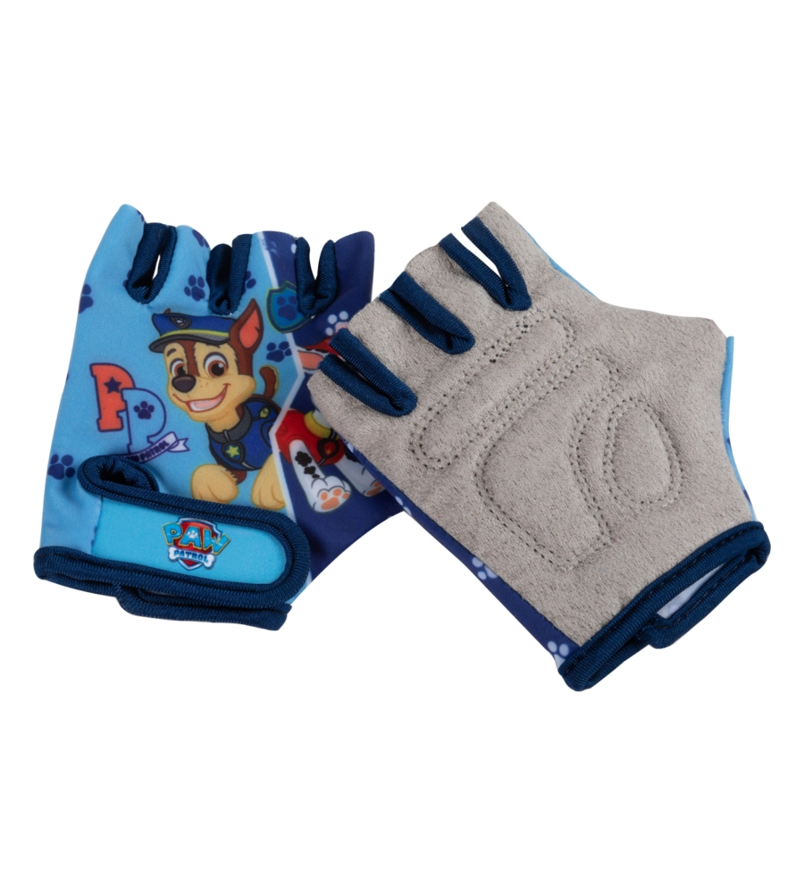 Coppia di guanti da bici "paw patrol" senza dita