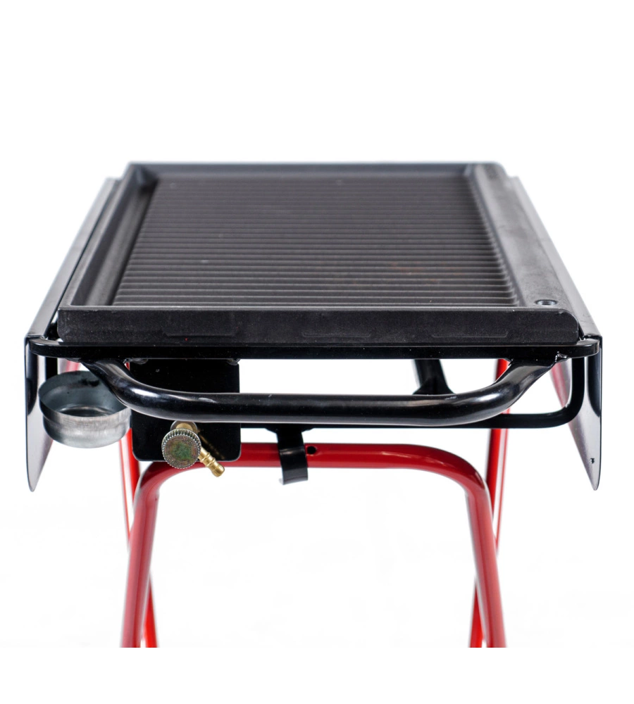 Barbecue a gas pieghevole arnold con ruote 73x43x74 cm