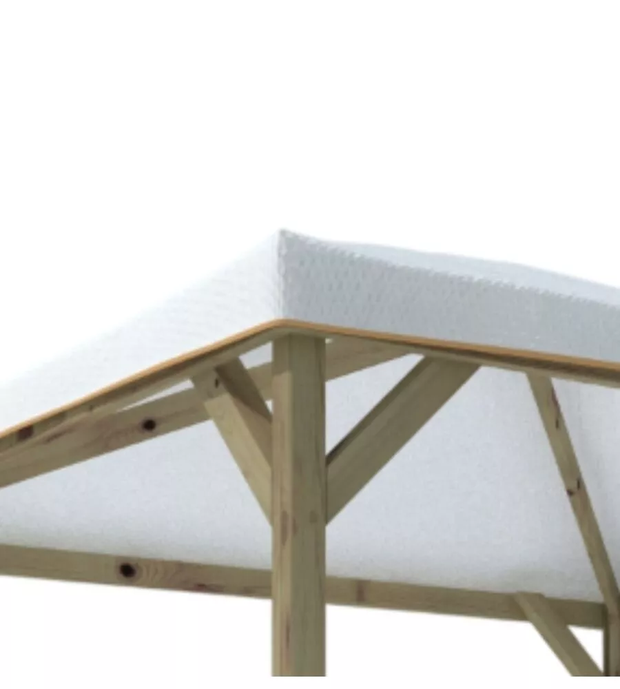 Gazebo da esterno in legno "joy pocket" 3x3 m