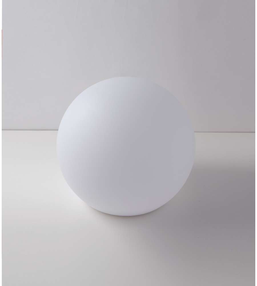 LED Solare-Sfera-appendere 30cm/arpione da terreno 25cm Esterno-Lampada a sfera Outdoor Bianco Caldo 