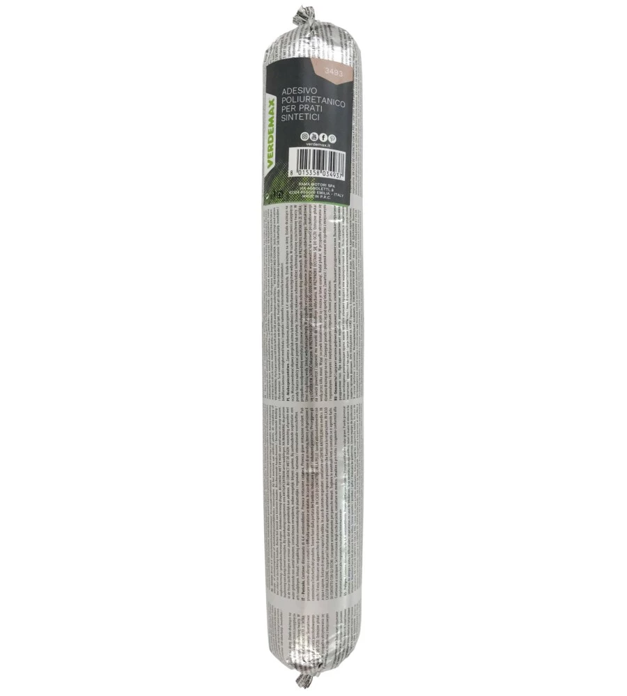 Adesivo monocomponente poliuretanico per prato sintetico verdemax 600 ml