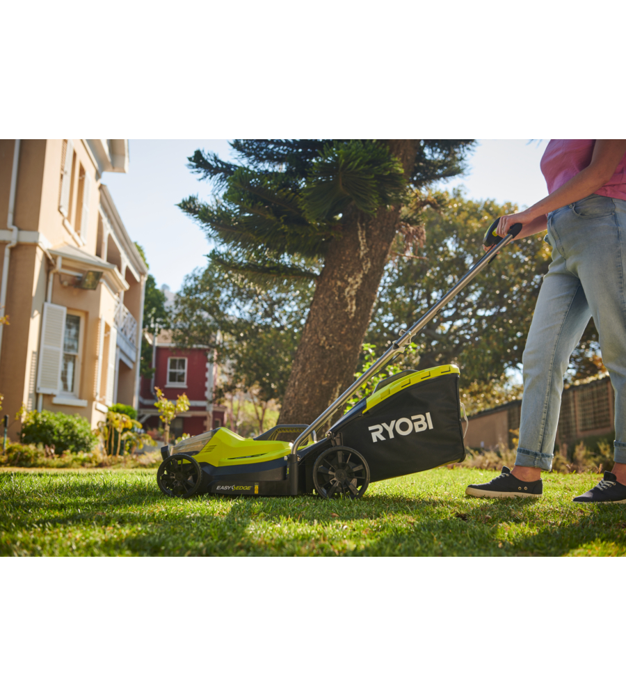 Tagliaerba a batteria ryobi "olm1833b" taglio 33 cm 18v, solo corpo macchina