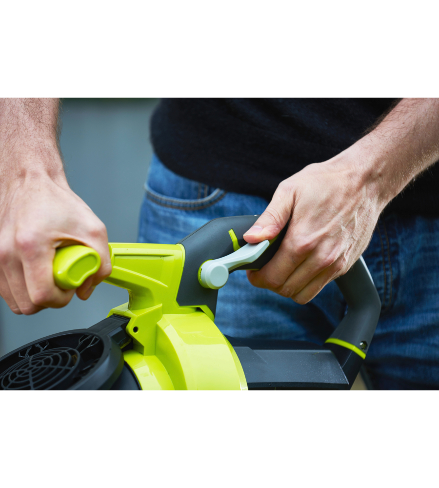 Soffiatore e aspiratore a batteria ryobi "rbv36b"  36v, solo corpo macchina