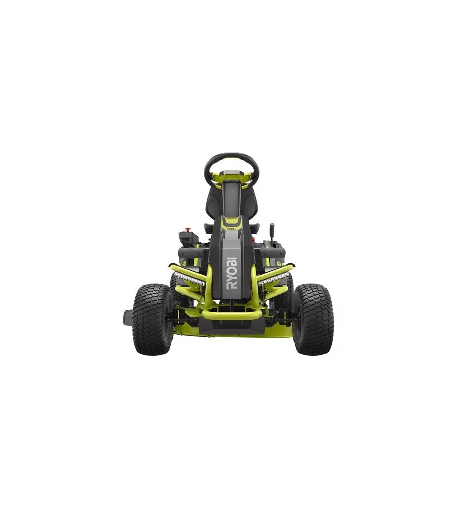 Trattorino tagliaerba a batteria ryobi "rm480e" taglio 96 cm 48v 100ah