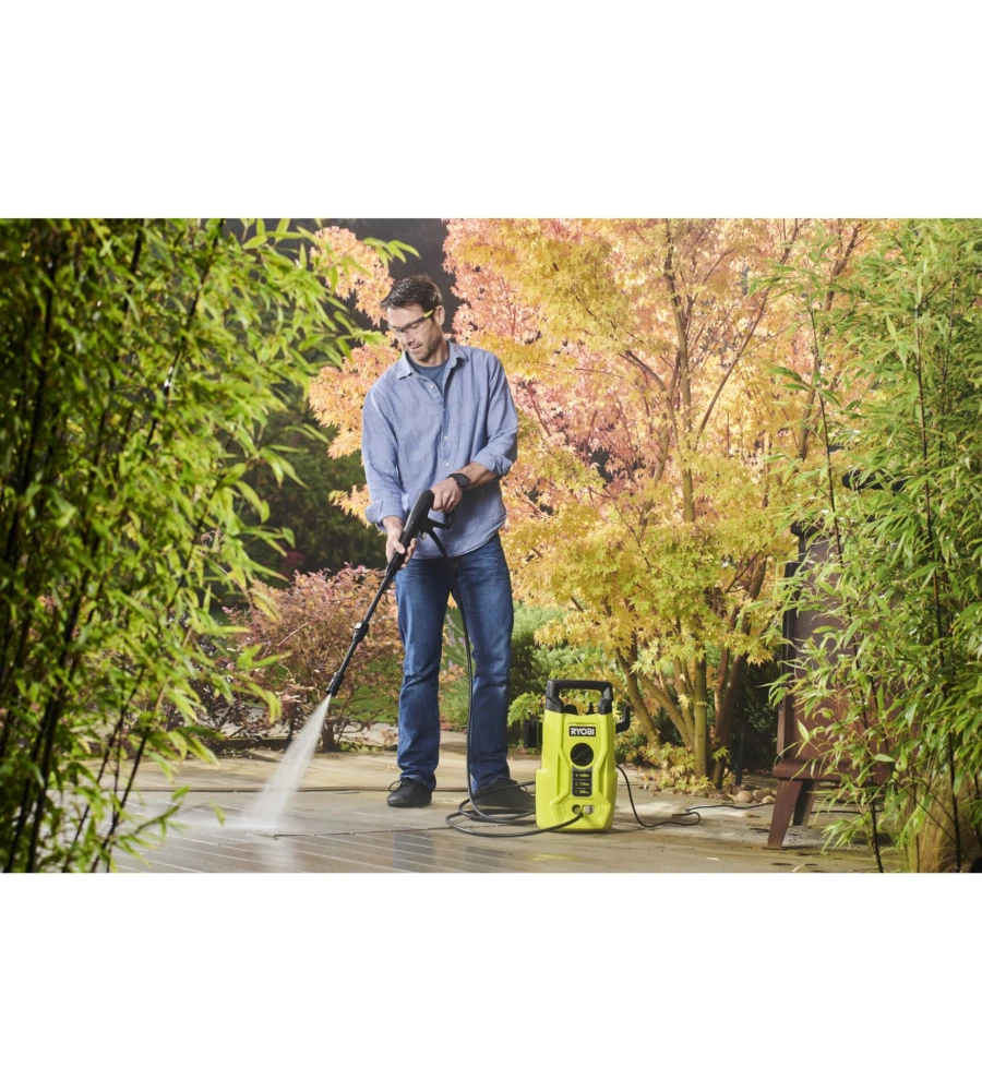 Idropulitrice a freddo ryobi "ry110pwa" 110 bar 390 l/h 1500 w