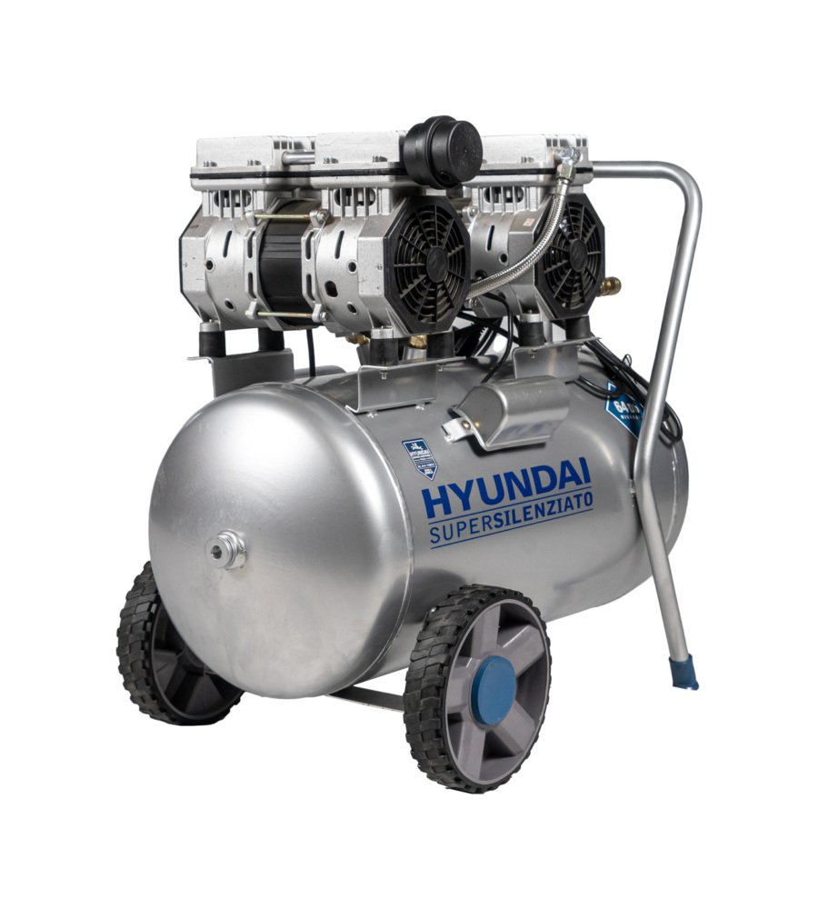 Compressore D'aria Super Silenziato 74 Db 50 Litri 3 Hp Hyundai in vendita  online