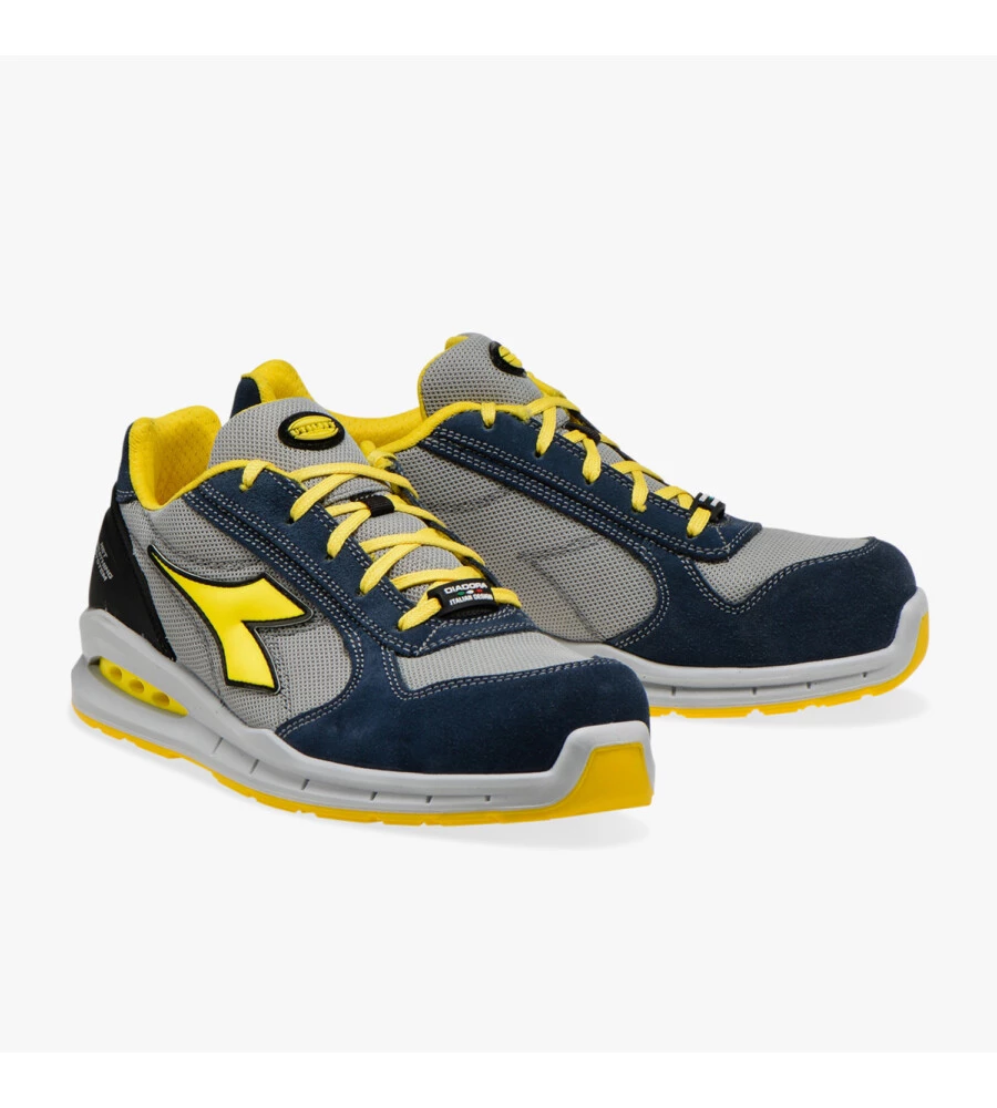 Scarpa da lavoro antinfortunistica run net airbox low s1p src, blu tg.44