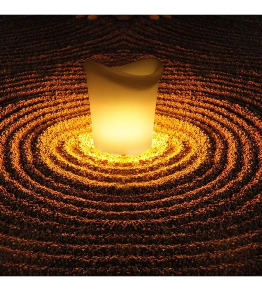 Secchio ghiaccio luminoso led rgb 29x33x35 cm