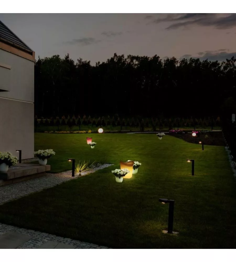 Secchio ghiaccio luminoso led rgb 29x33x35 cm
