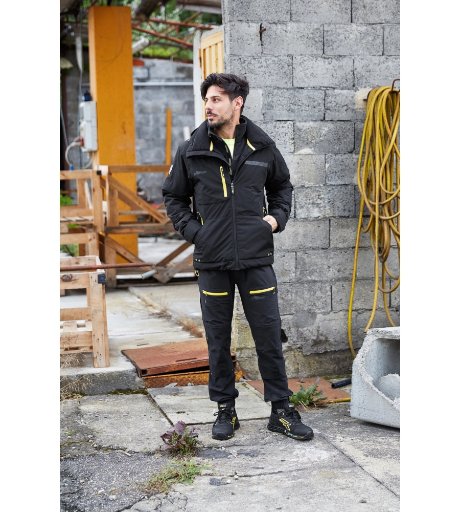 Giacca da lavoro u-power "wink" black carbon, tg s