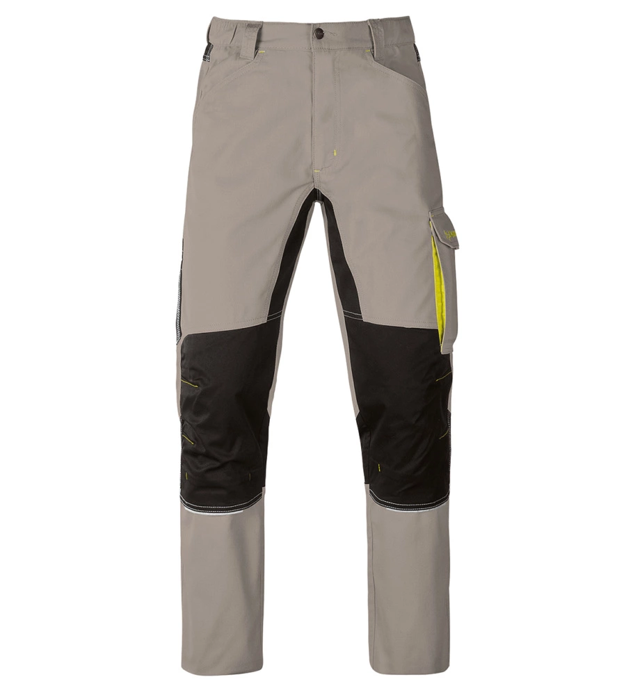 Pantaloni da lavoro kavir beige/nero, tg xxl - kapriol
