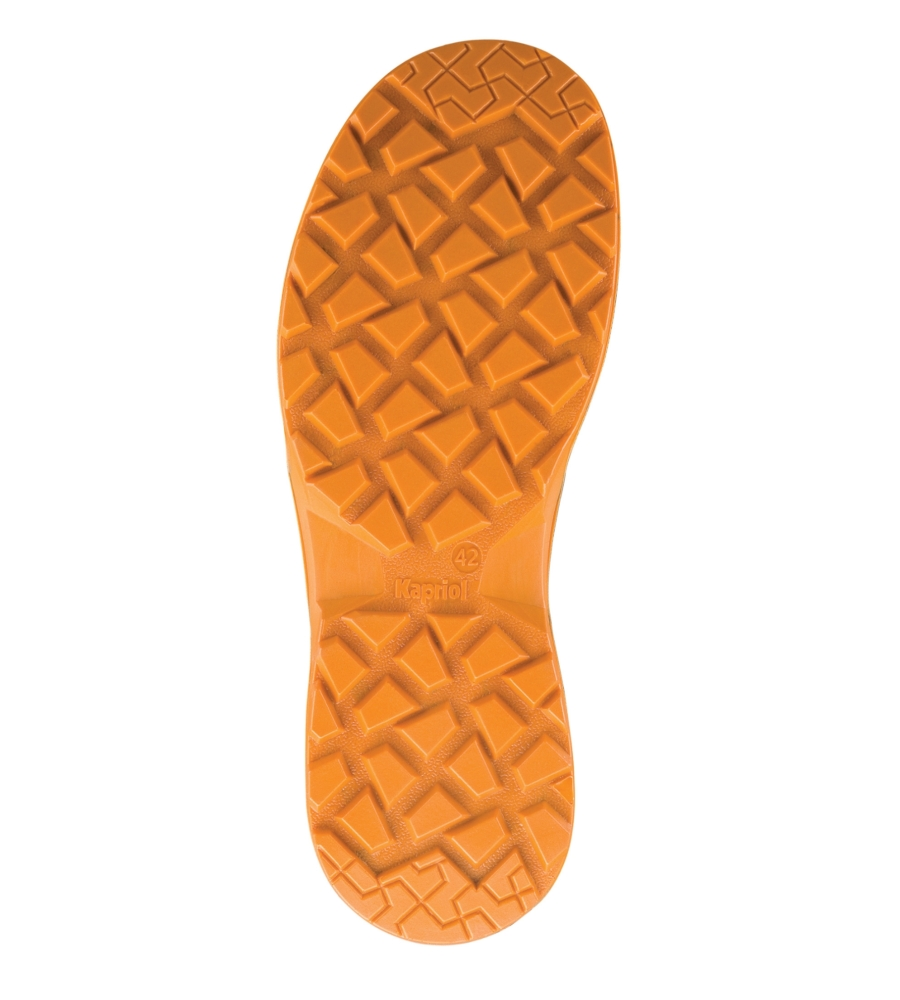 Scarpe antinfortunistiche da lavoro mars nero/arancio s1p src, tg 42 - kapriol