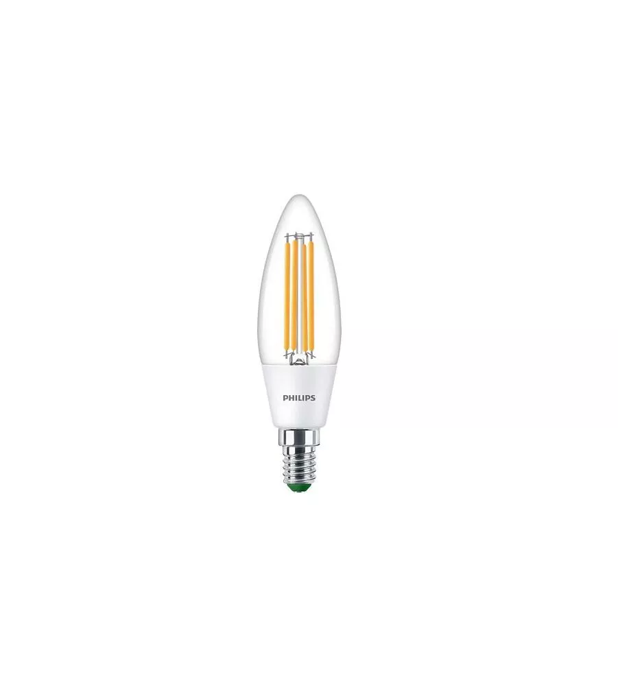 LAMPADINA LED PHILIPS OLIVA E LUSTRE 2,3W 3000K, E14