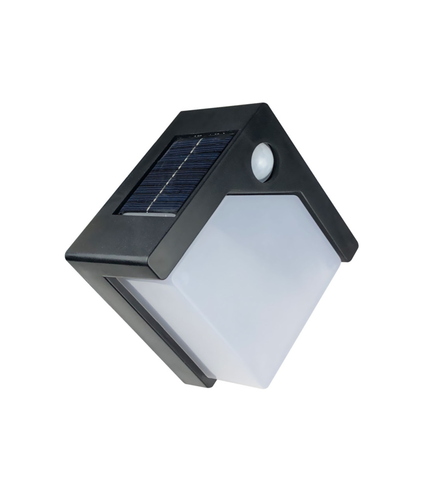 Lampada Solare Led Con Sensore Di Movimento E Crepuscolare - 3 Modalita' Di  Luce in vendita online
