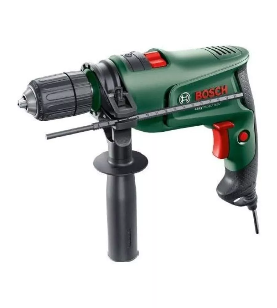 Kit valigetta trapano elettrico bosch "easyimpact 630 e x33" 630 w