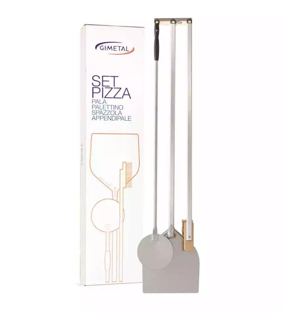 Set completo gimetal pale pizza 4 pezzi
