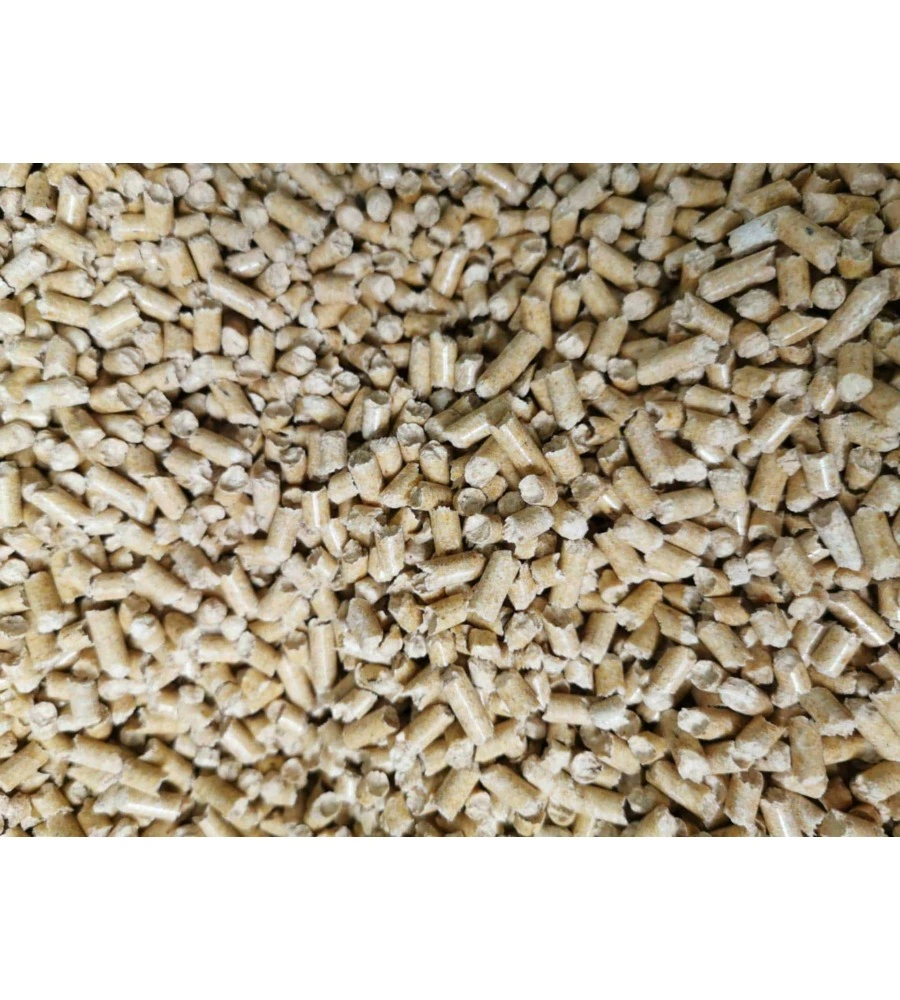 SACCO PELLET IN LEGNO DI ABETE 15 KG, CERTIFICATO EN PLUS A1.