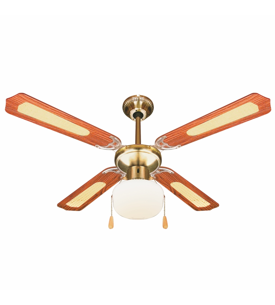 Ventilatore da soffitto legno 70w