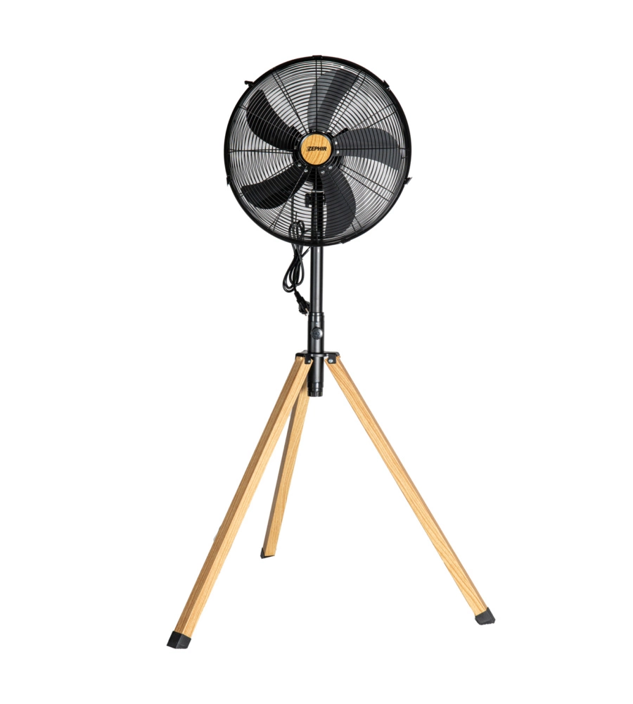 Ventilatore a piantana nero 50w