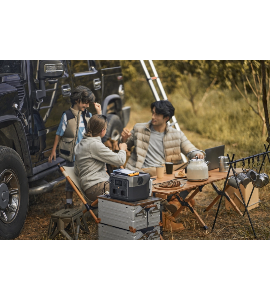 Power station portatile a batteria ecoflow "river 2 max" 1000 w