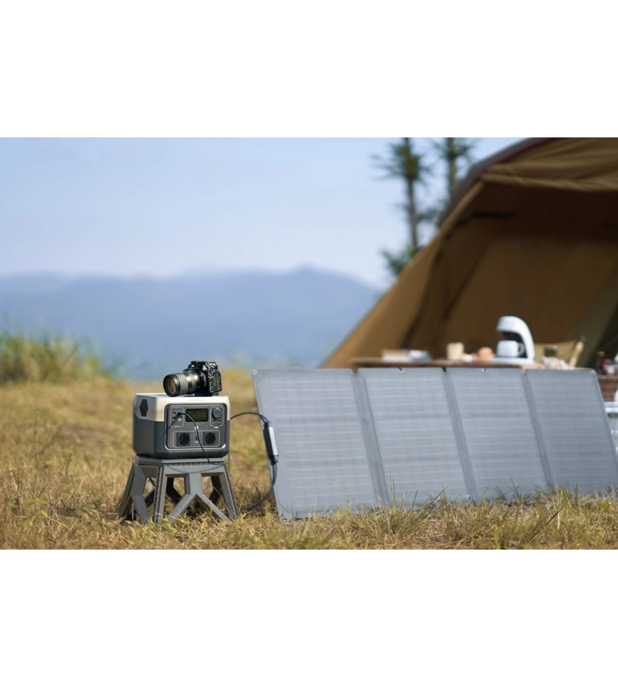 Power station portatile a batteria ecoflow "river 2 max" 1000 w
