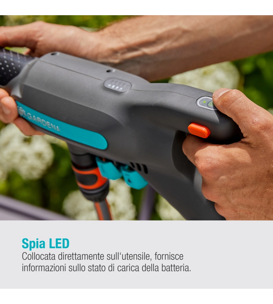 Idropulitrice a batteria a freddo "acquaclean" 24 bar 18v, solo corpo macchina