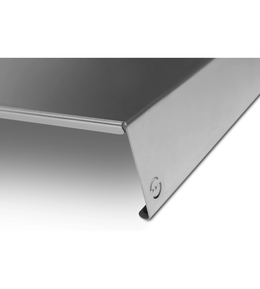 Copri fornelli plan plus in acciaio inox, 56,4x30x7 cm - lisa