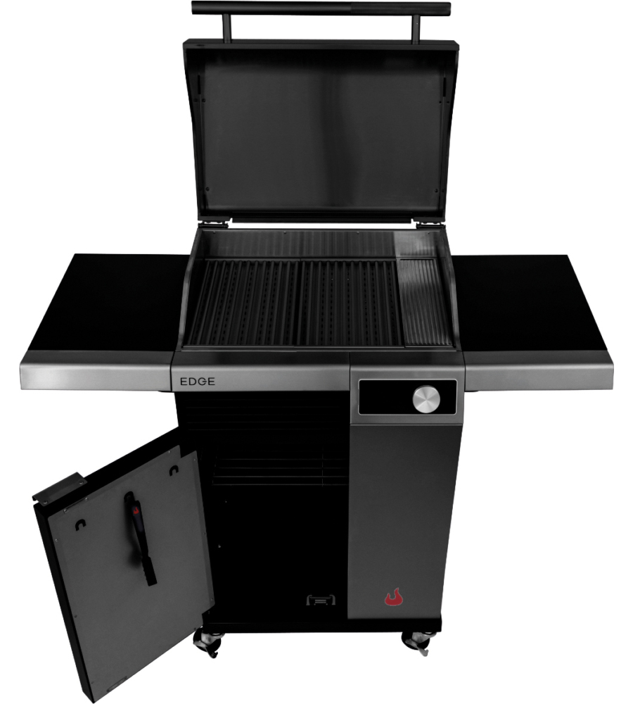 Barbecue elettrico 'smart-e grill' in acciaio, 121x54,5x114 cm - char-broil