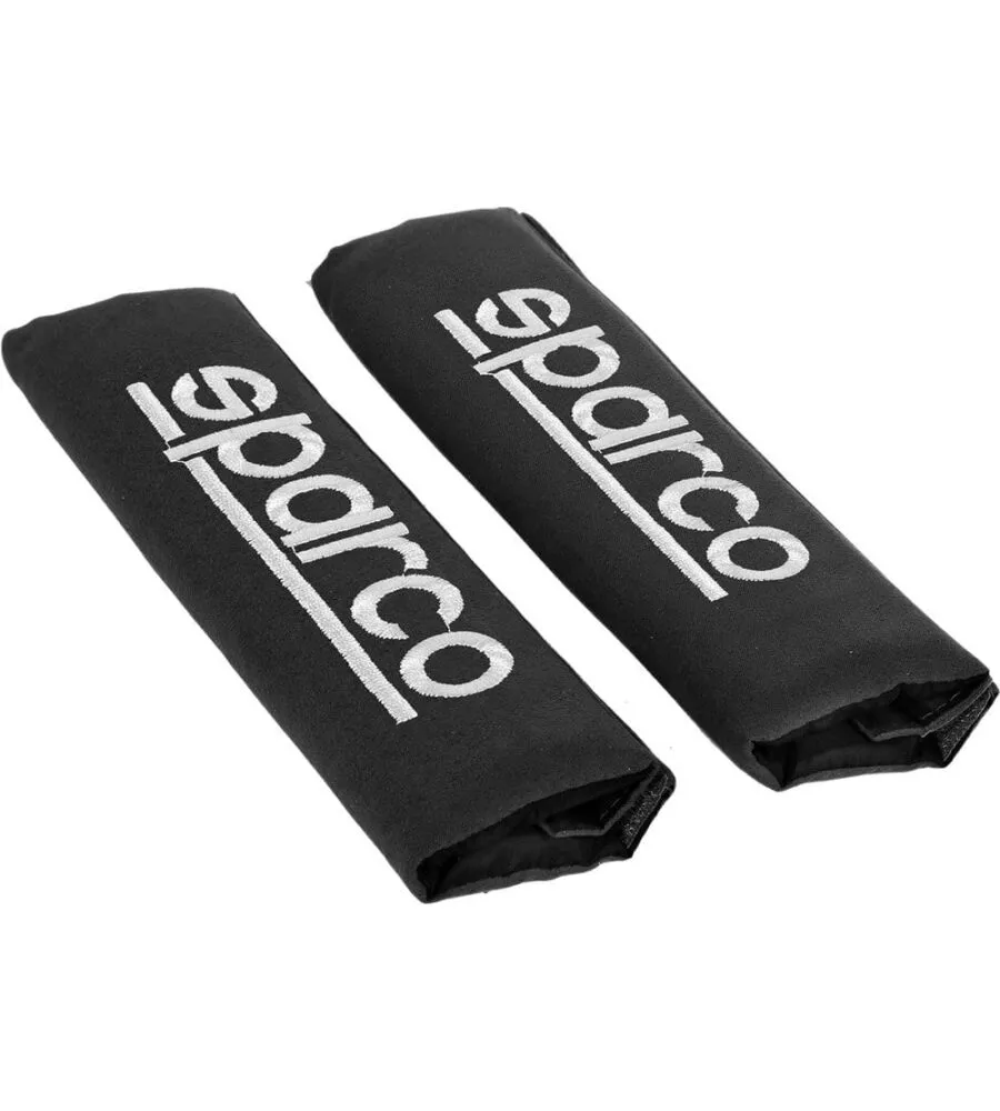 Passacintura per auto sparco nero 2 pezzi