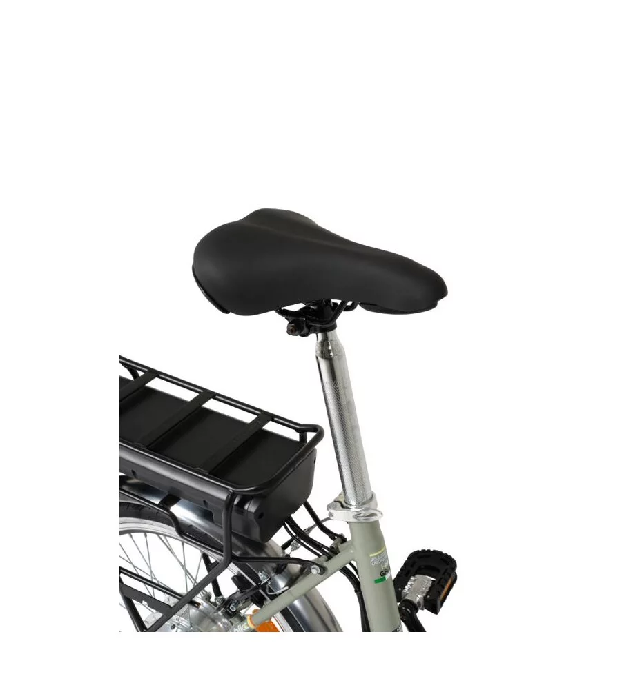 Bici elettrica pieghevole i-bike "fold green" 20" 20 km verde