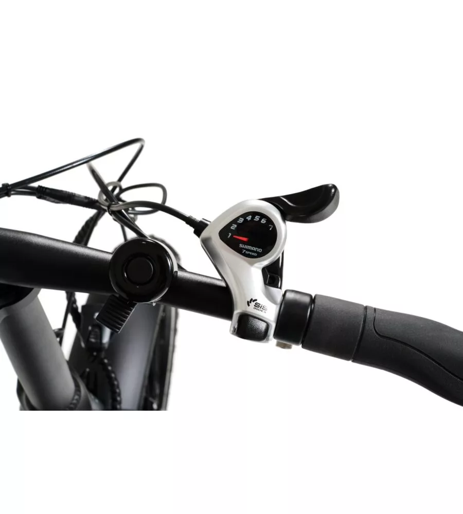 Bici elettrica pieghevole i-bike "fat kong" 20" 40 km nera