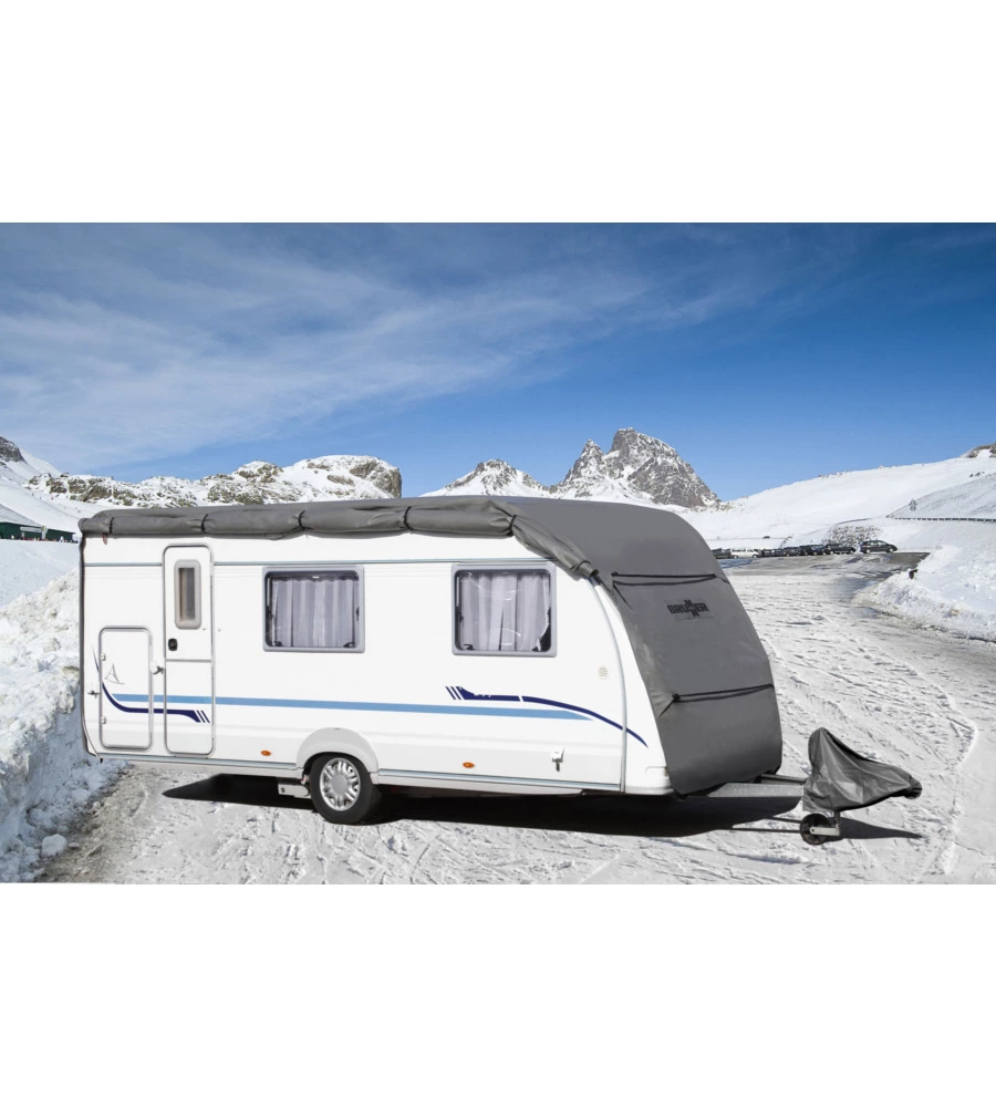 Copertura protettiva per caravan brunner "cover 6m" in tnt a 4 strati, 500-550 cm