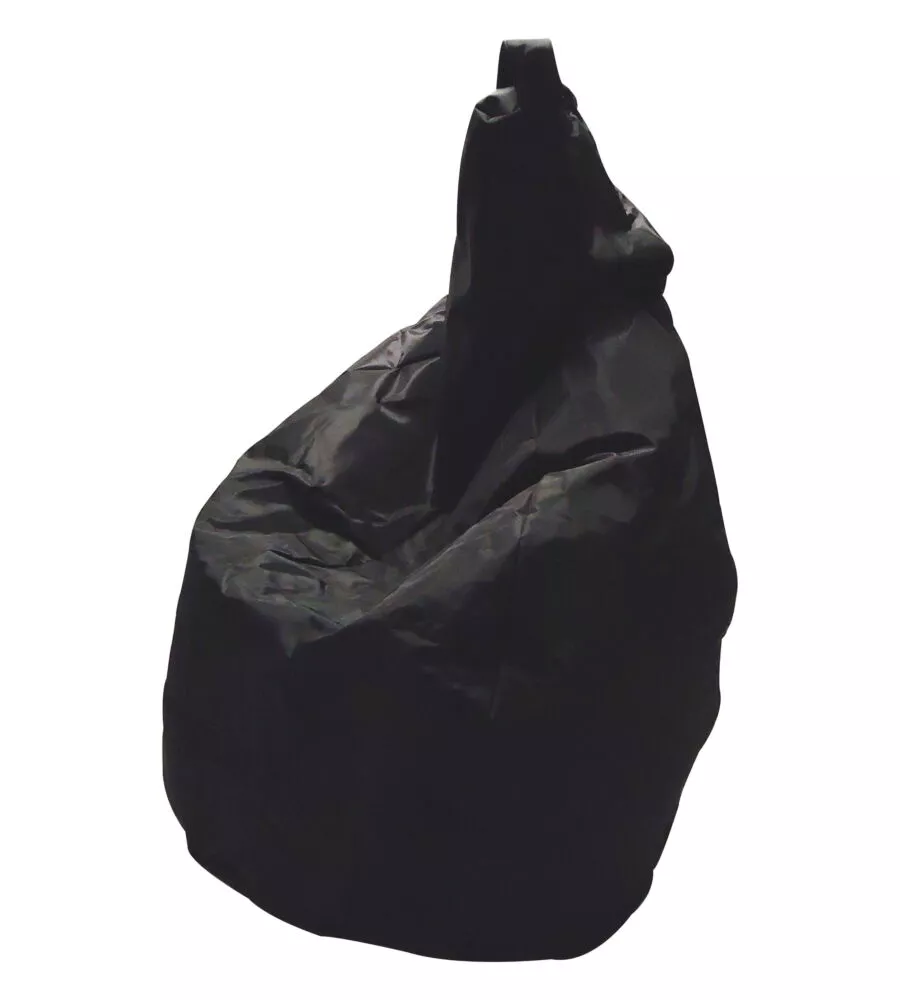 Sacco armonia "comodone" nero 80x80x120 cm