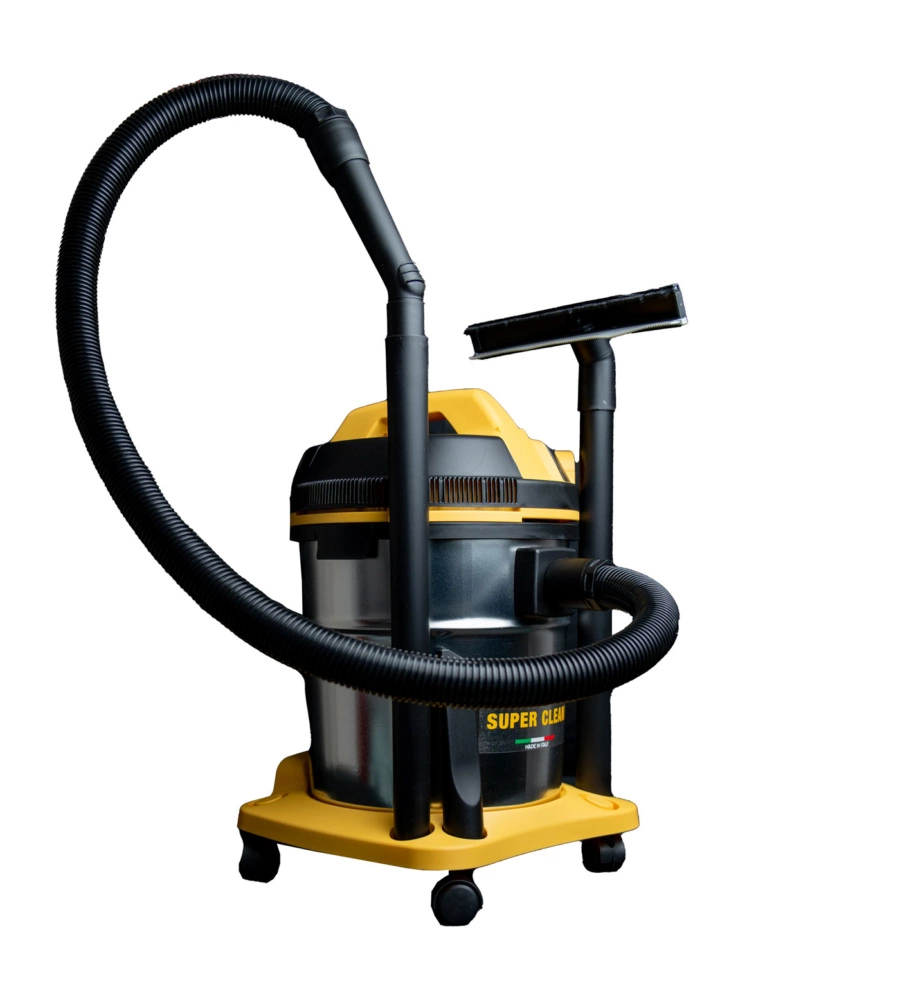 ASPIRATORE SOLIDI LIQUIDI ELETTRICO LARX "SUPER CLEAN" 1200W 20 LT 40 L/S