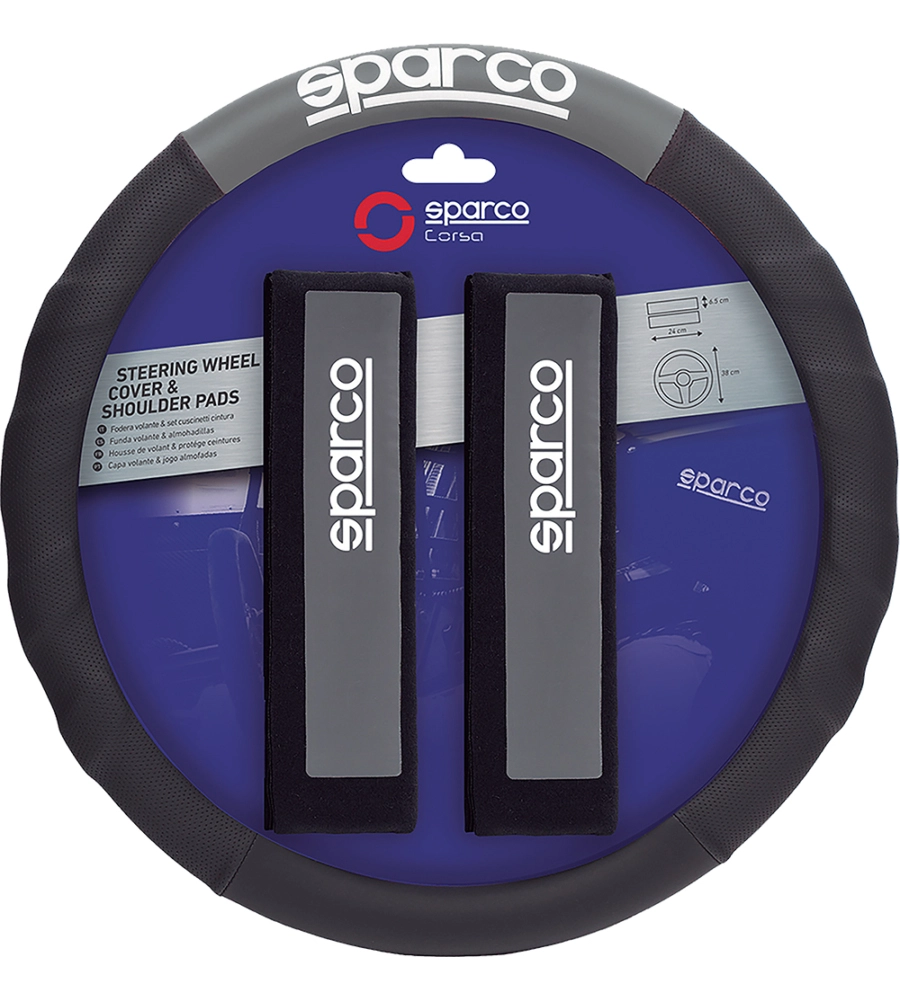 Coprivolante Sparco 'Flat Bottom' Nero - Per Peugeot 208 E 308 II - Materiale Nubuck - Foto 7