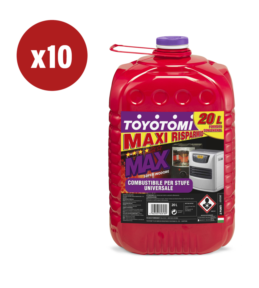 10 Taniche Da 20 Litri Di Combustibile Liquido toyotomi Max in vendita  online