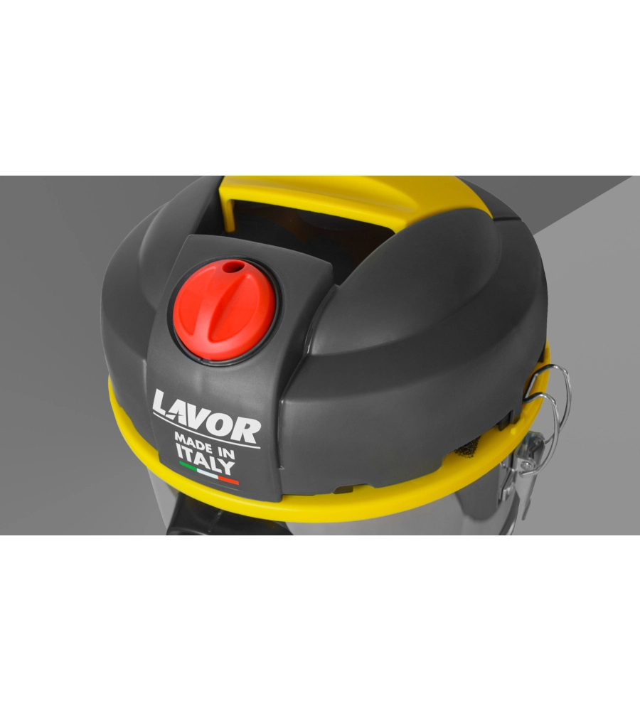 Aspiratore solidi liquidi elettrico lavor "wtp 20 p" 1400w 20 lt 65 l/s