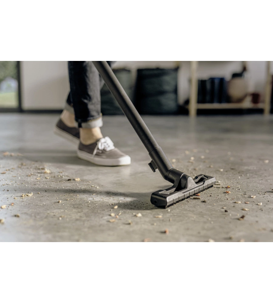 Aspiratore solidi liquidi elettrico karcher "wd2 plus" 1000w 12 lt