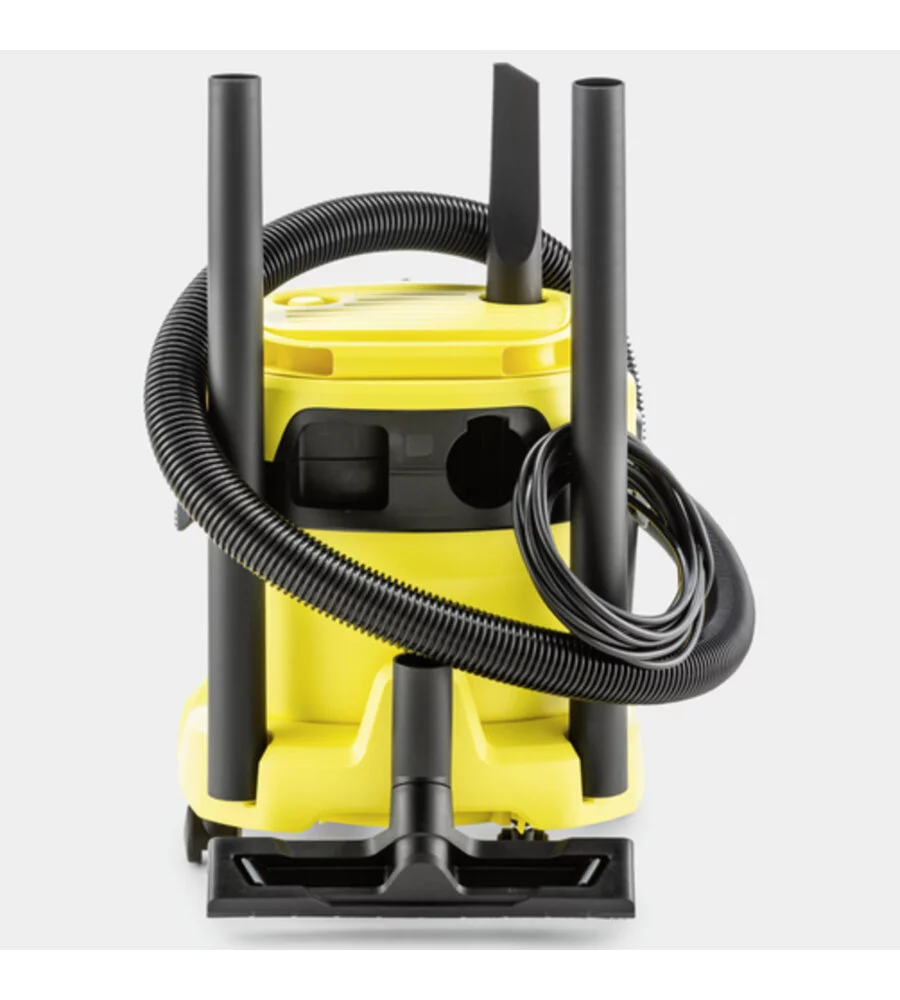 Aspiratore solidi liquidi elettrico karcher "wd2 plus" 1000w 12 lt