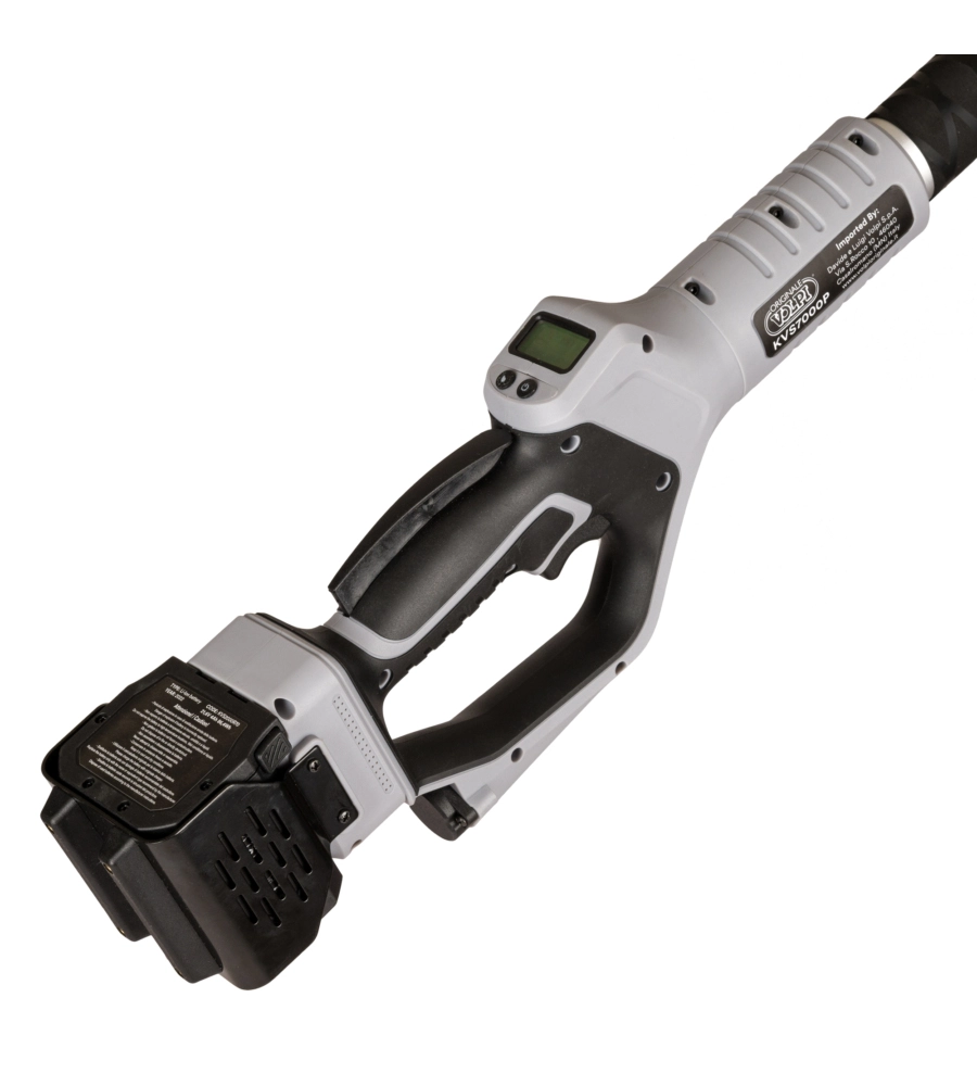 Potatore a catena telescopico a batteria volpi "kvs70009" barra 19 cm 2 x 21,6v 4,0ah