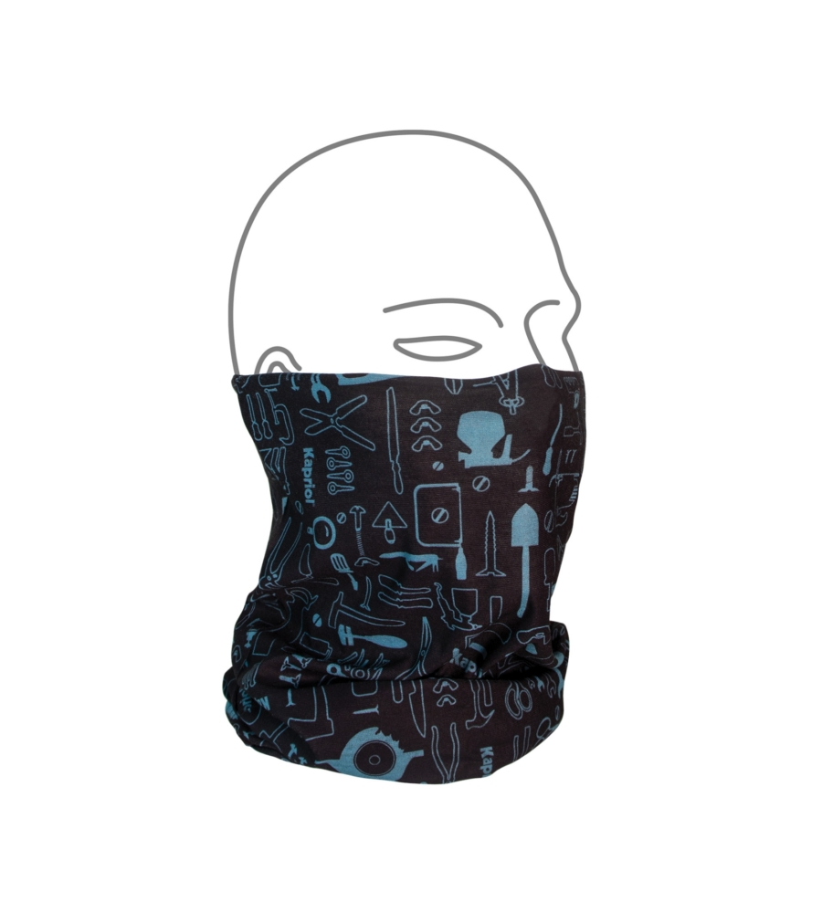 Level Scaldacollo Headwear Collar Buff Girl